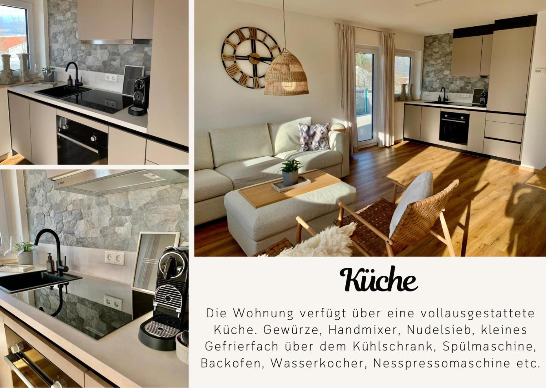 Stilvolles Ferienapartment Am Thermalbad Mit Blick In Die Natur Bad Saulgau Luaran gambar
